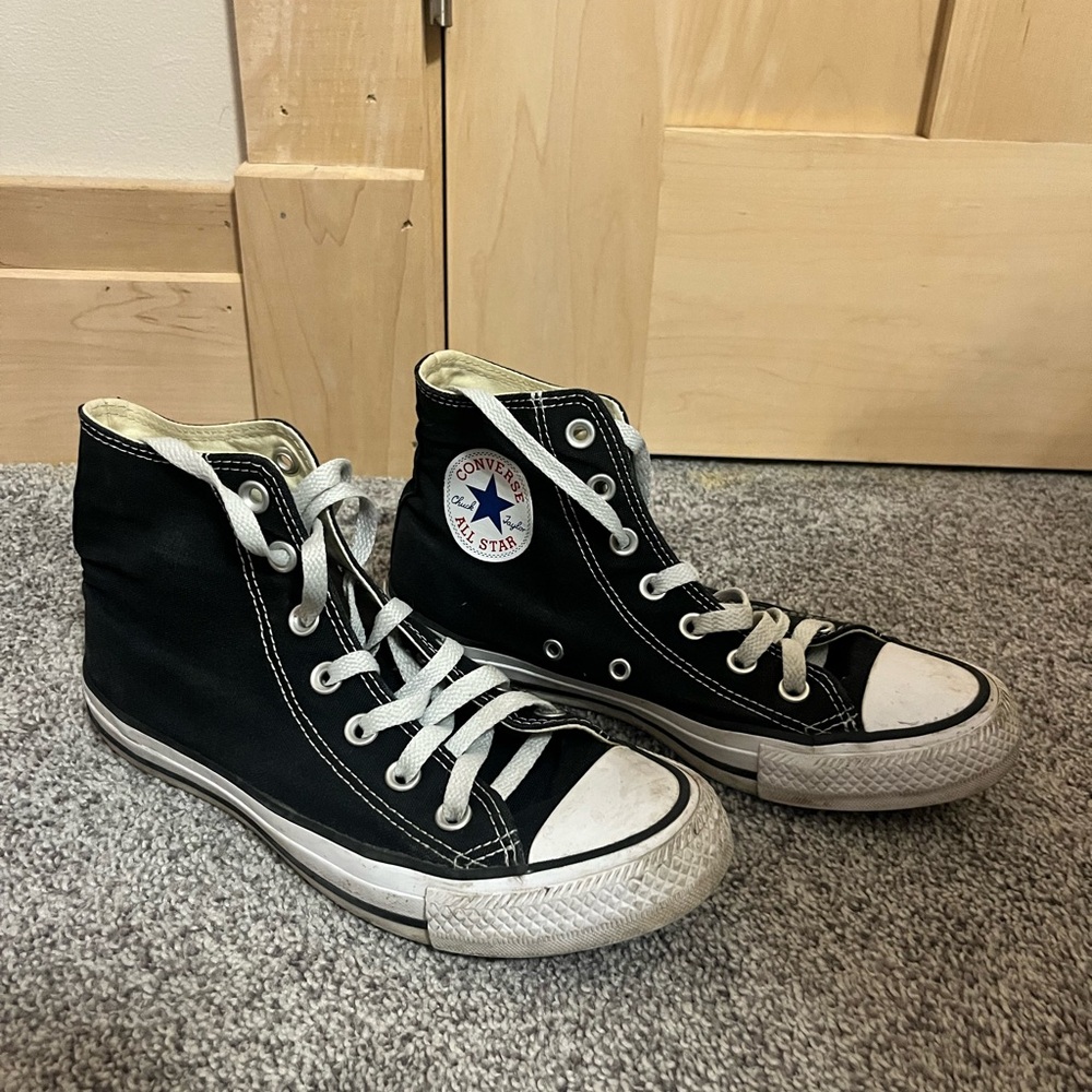 Converse Black & White High Tops